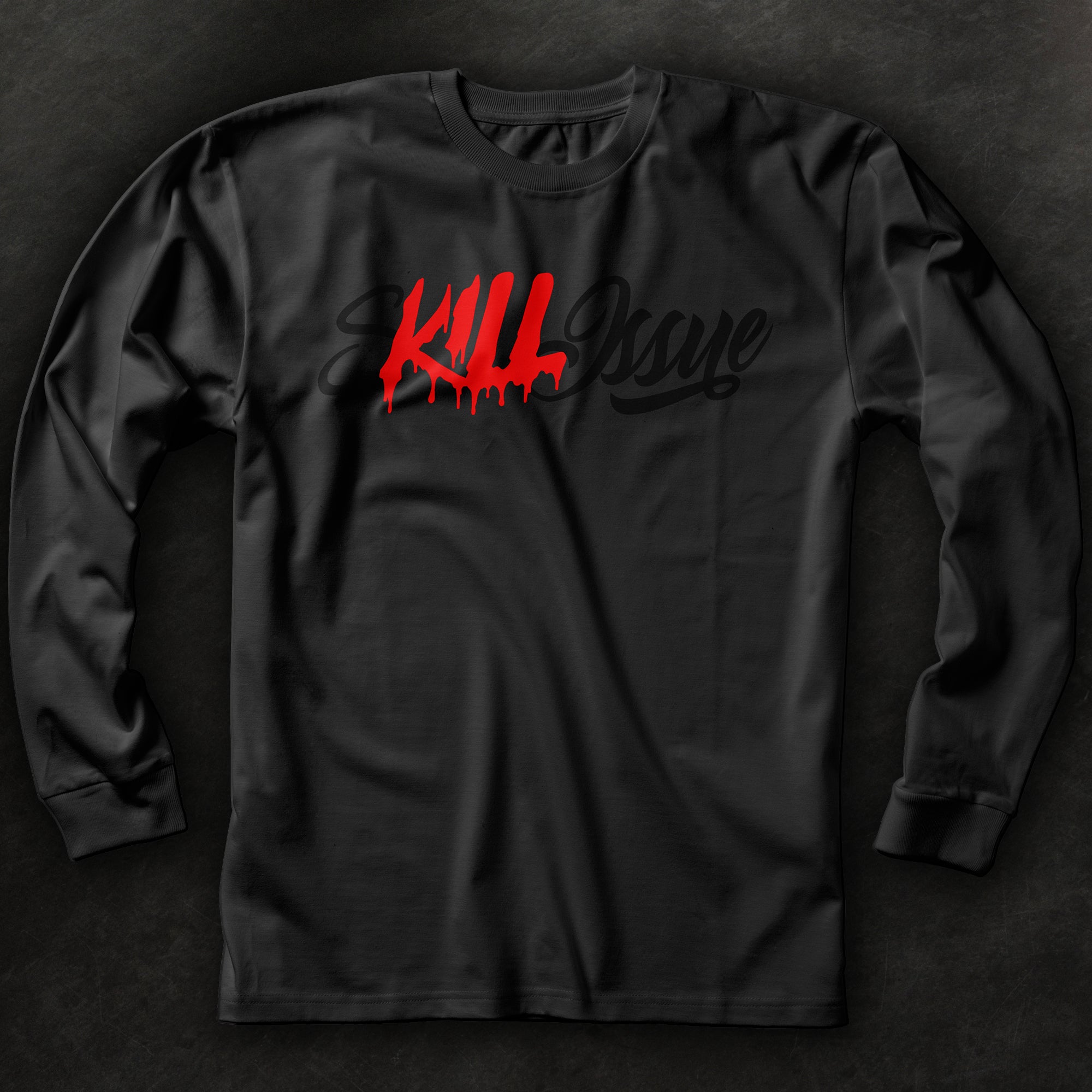 &quot;sKill issue&quot; Long Sleeve T-shirt